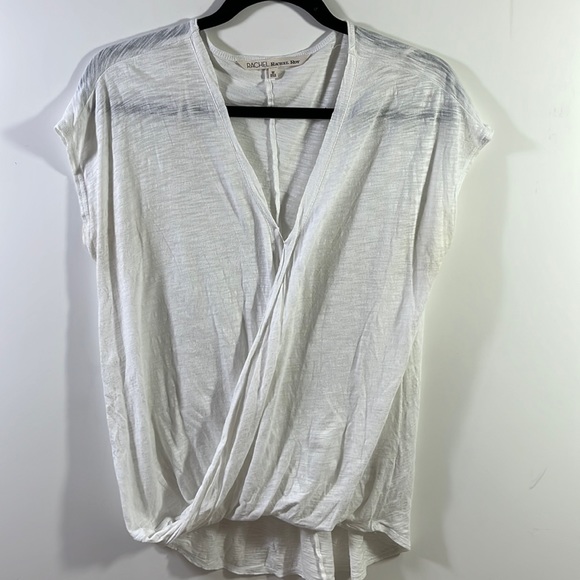 🆕RACHEL Rachel Roy>Tissue blouson tunic cotton tee NWOT - Picture 4 of 7